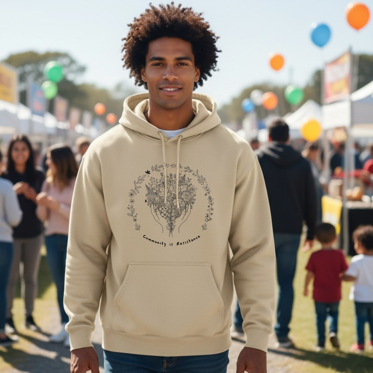 Community is Resistance Hoodie