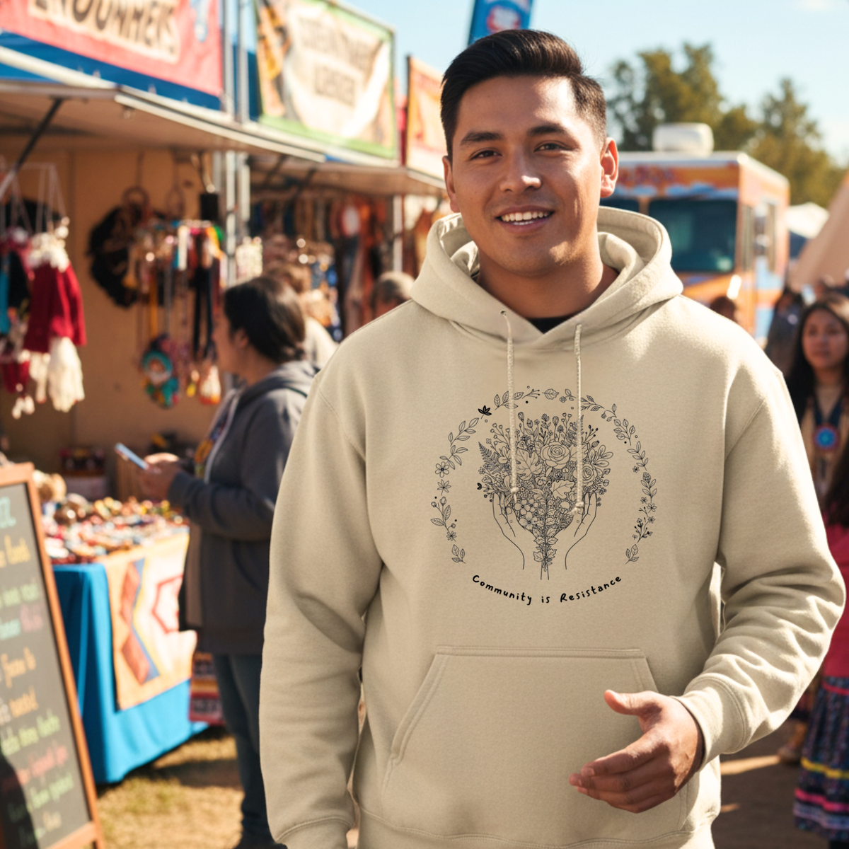 Community is Resistance Hoodie
