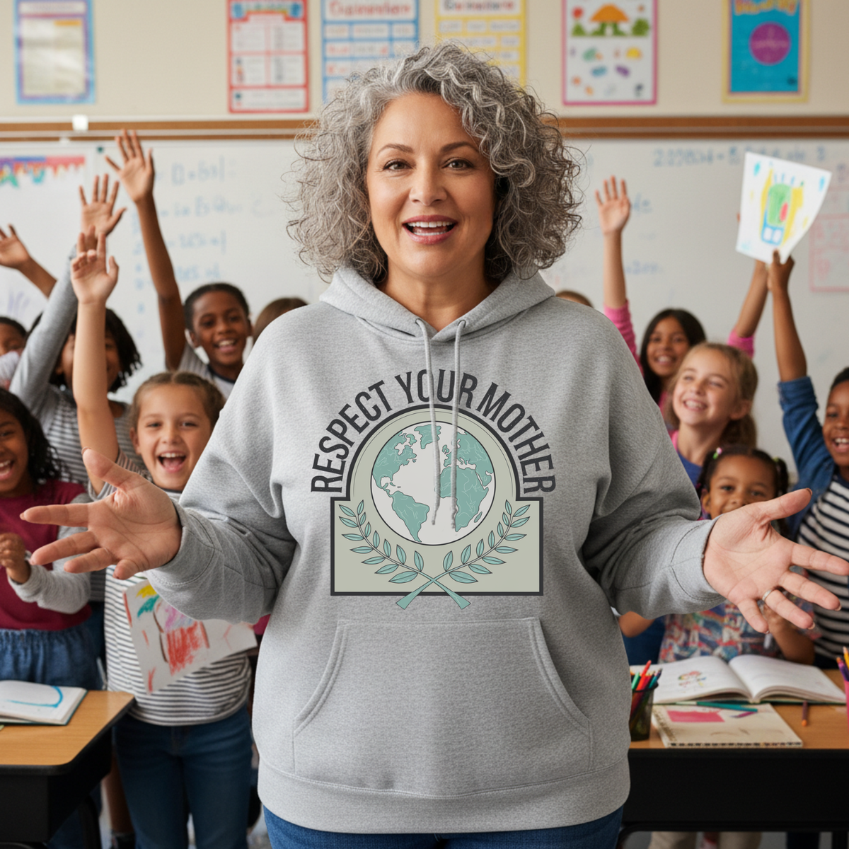 'Respect your Mother' – Hoodie