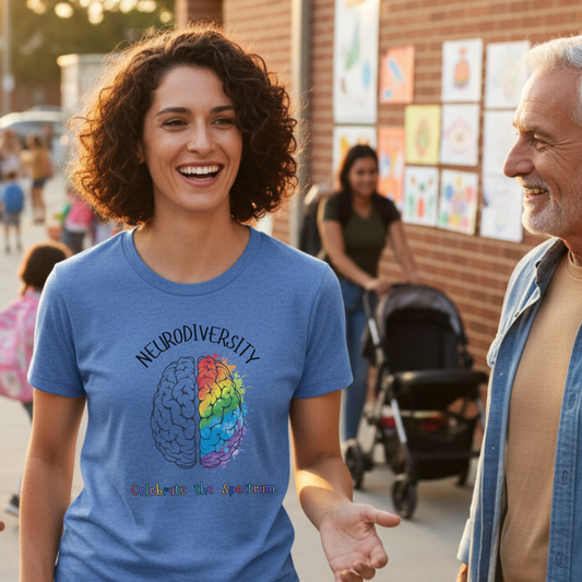 Neurodiversity Celebrate the Spectrum - Women's T shirt
